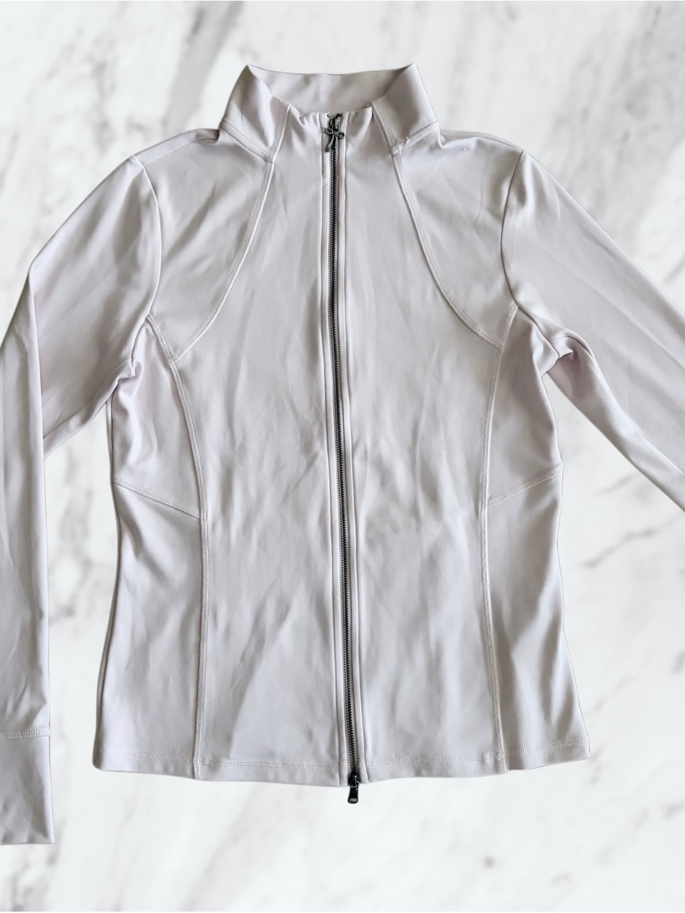 Pale Pink Zip-Up